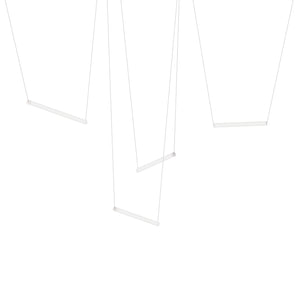 Sonneman - 3475.77W-S-1-2-1 - LED Luminaire Configuration - Yo - Natural Anodized