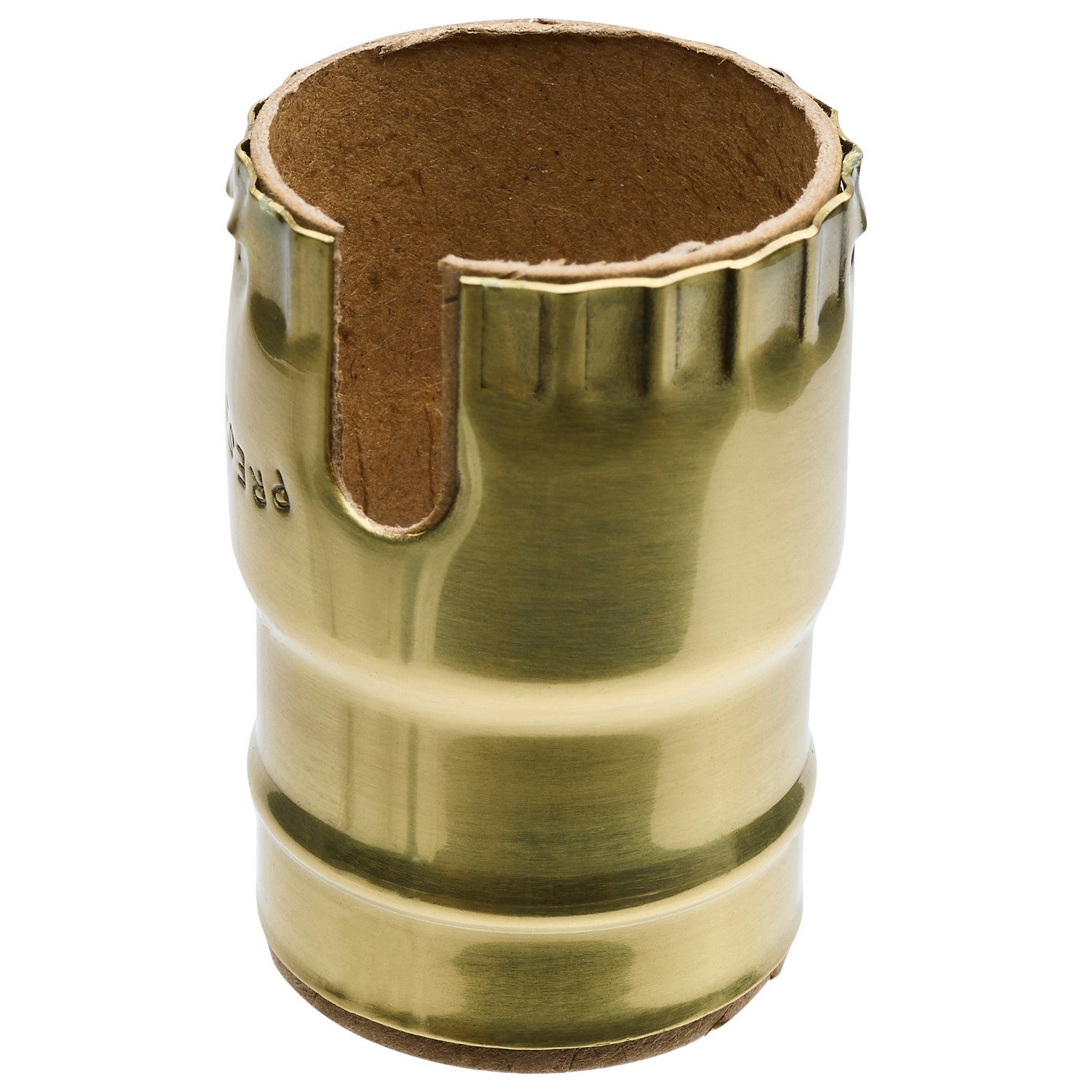 Satco - 80-1442 - Shell With Paper Liner - Polished Brass