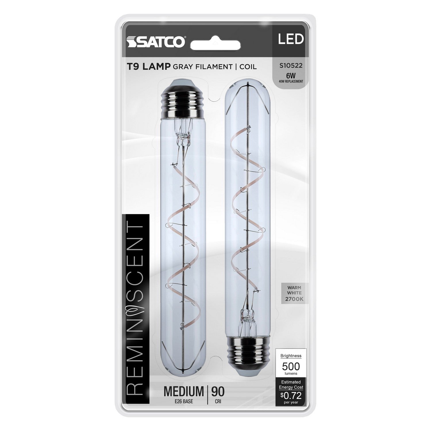 Satco - S10522 - Light Bulb - Clear
