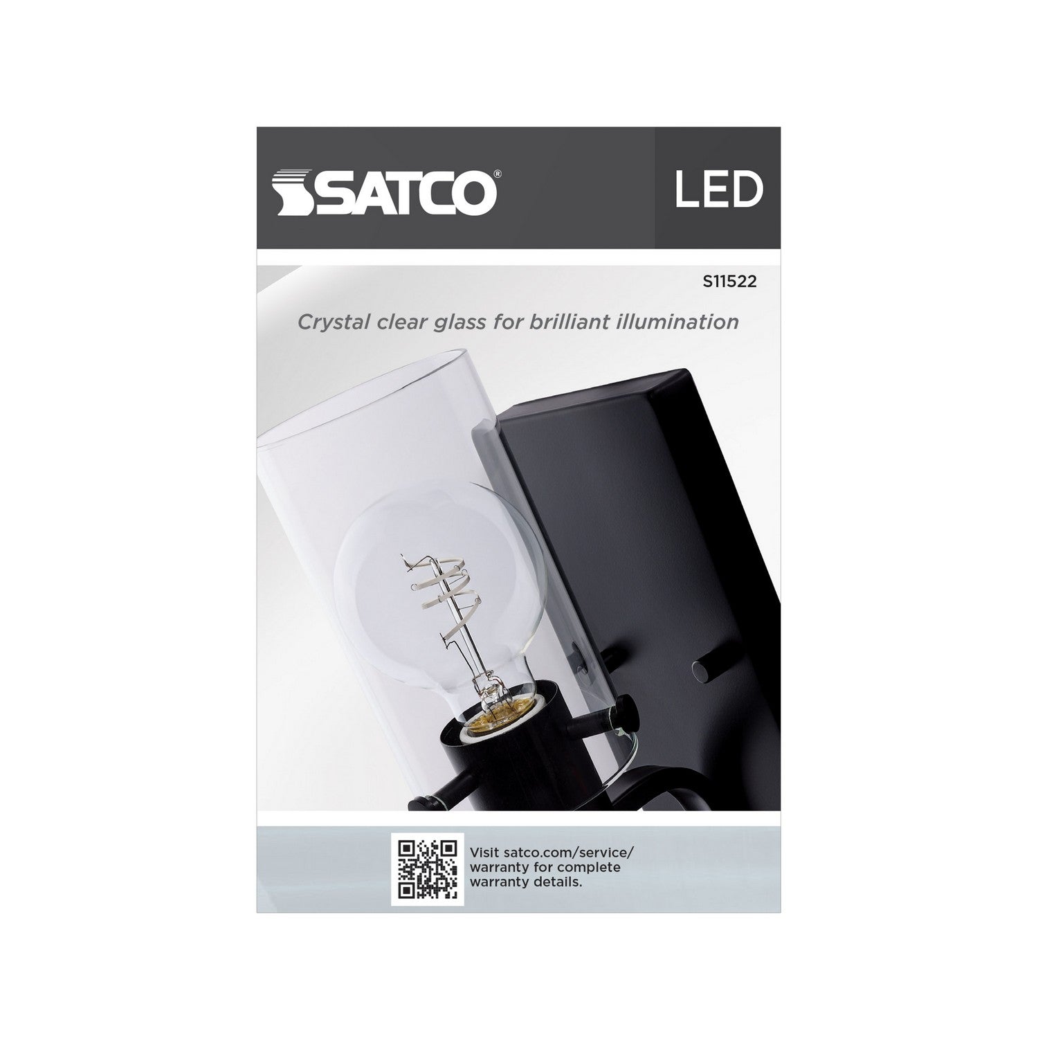 Satco - S11522 - Light Bulb - Clear