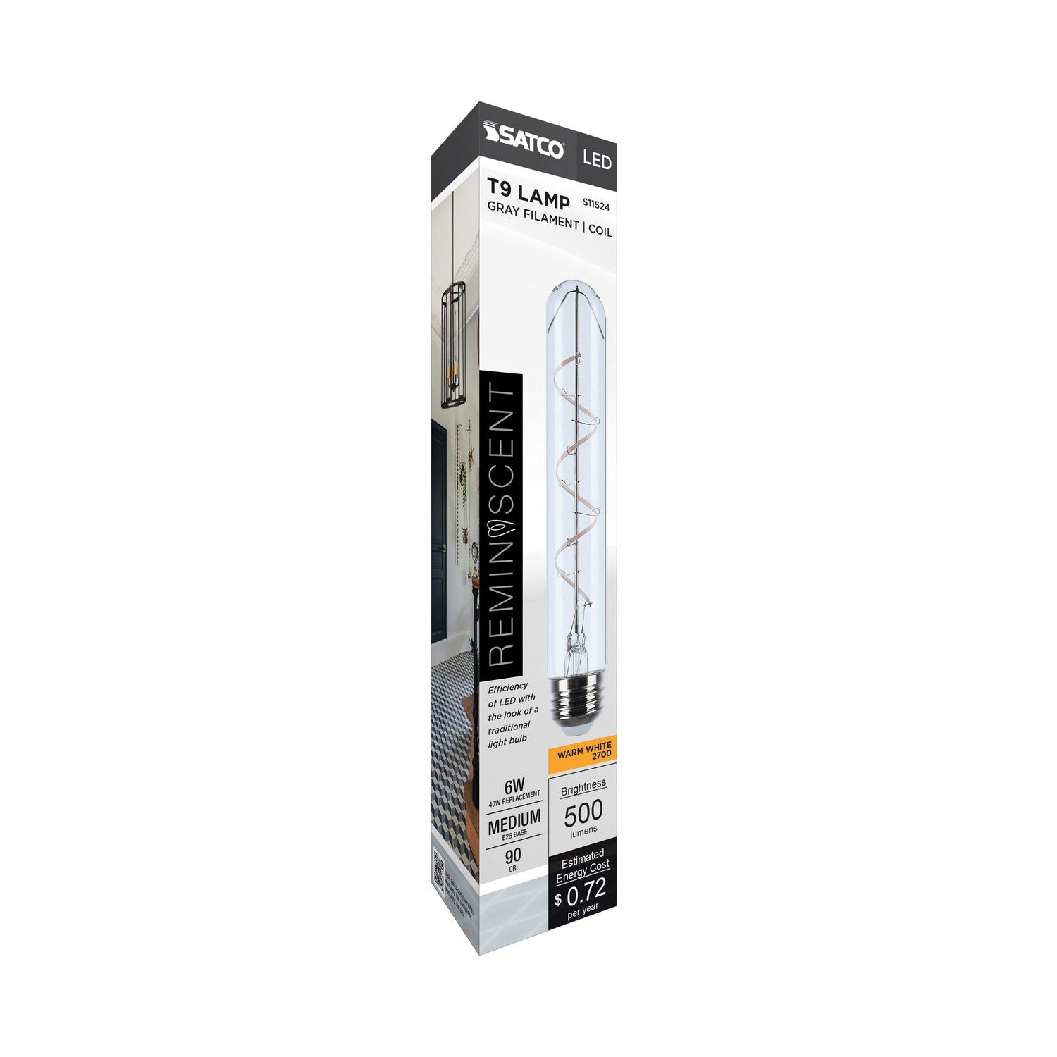 Satco - S11524 - Light Bulb - Clear