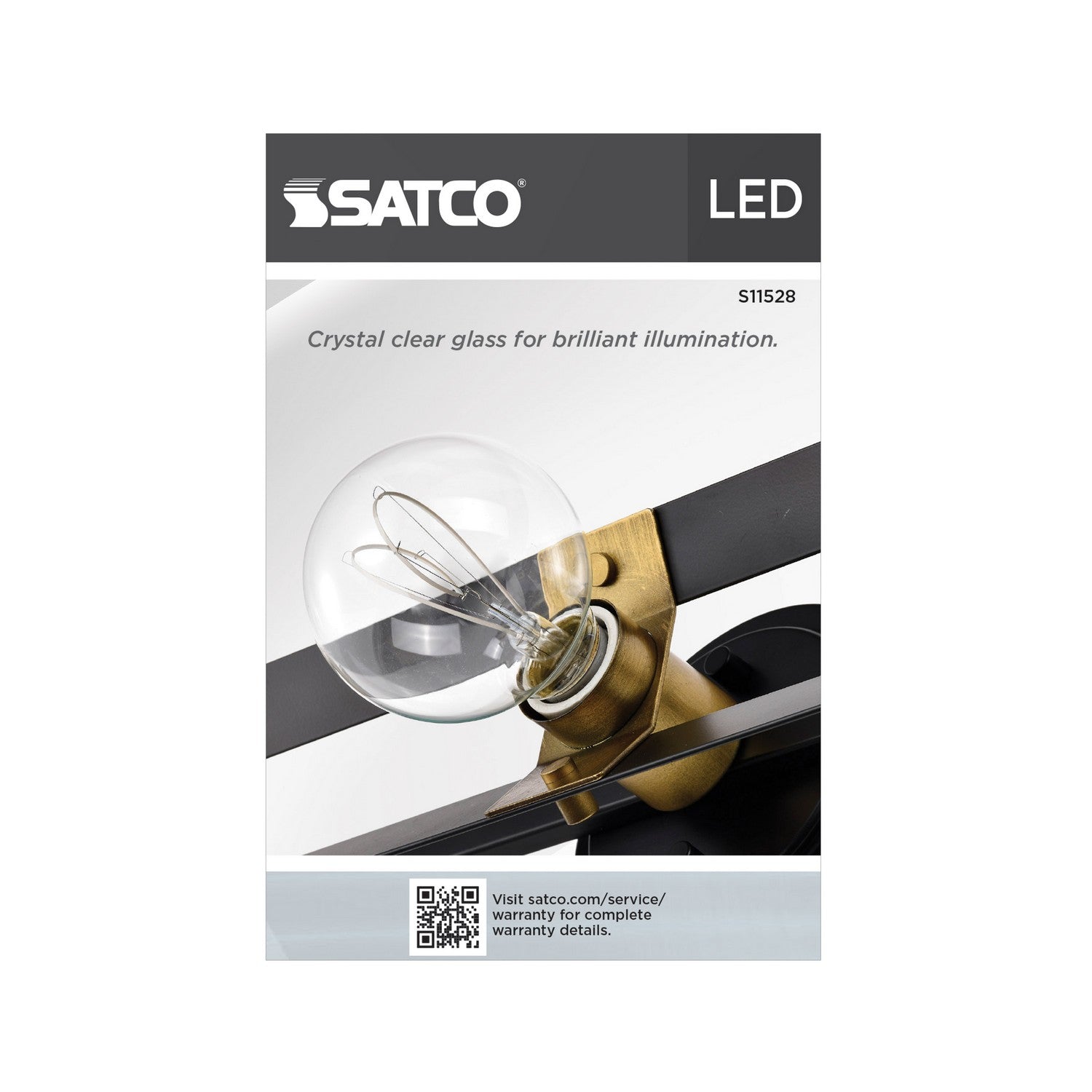 Satco - S11528 - Light Bulb - Clear