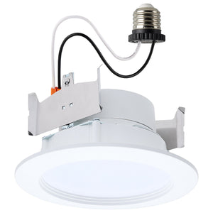 Satco - S11895 - LED Downlight Retrofit - Matte White