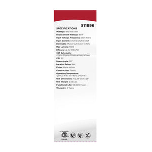 Satco - S11896 - LED Downlight Retrofit - Matte White
