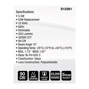 Satco - S12361 - Light Bulb - Clear