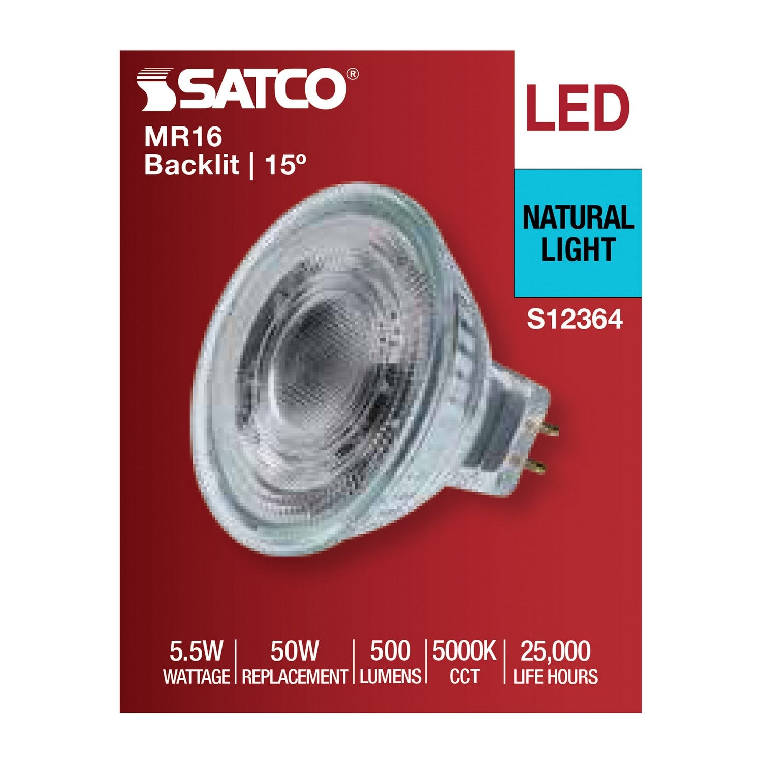 Satco - S12364 - Light Bulb - Clear
