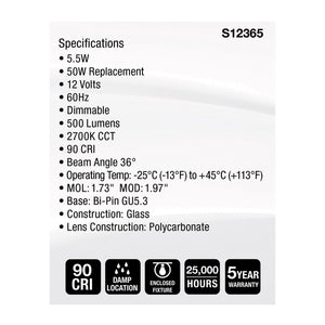 Satco - S12365 - Light Bulb - Clear