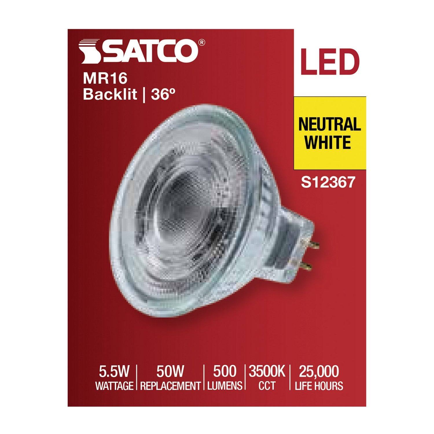 Satco - S12367 - Light Bulb - Clear