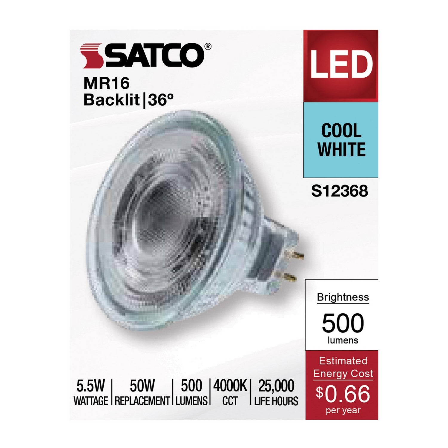 Satco - S12368 - Light Bulb - Clear