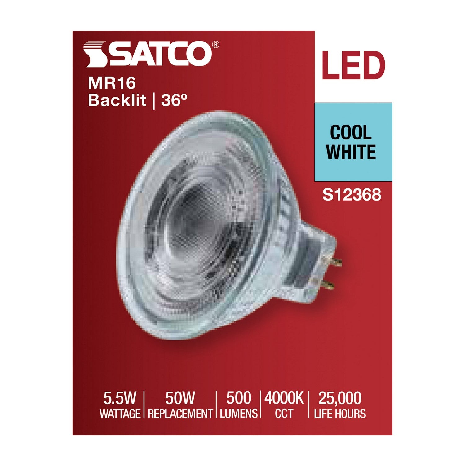 Satco - S12368 - Light Bulb - Clear