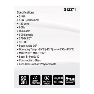 Satco - S12371 - Light Bulb - Clear