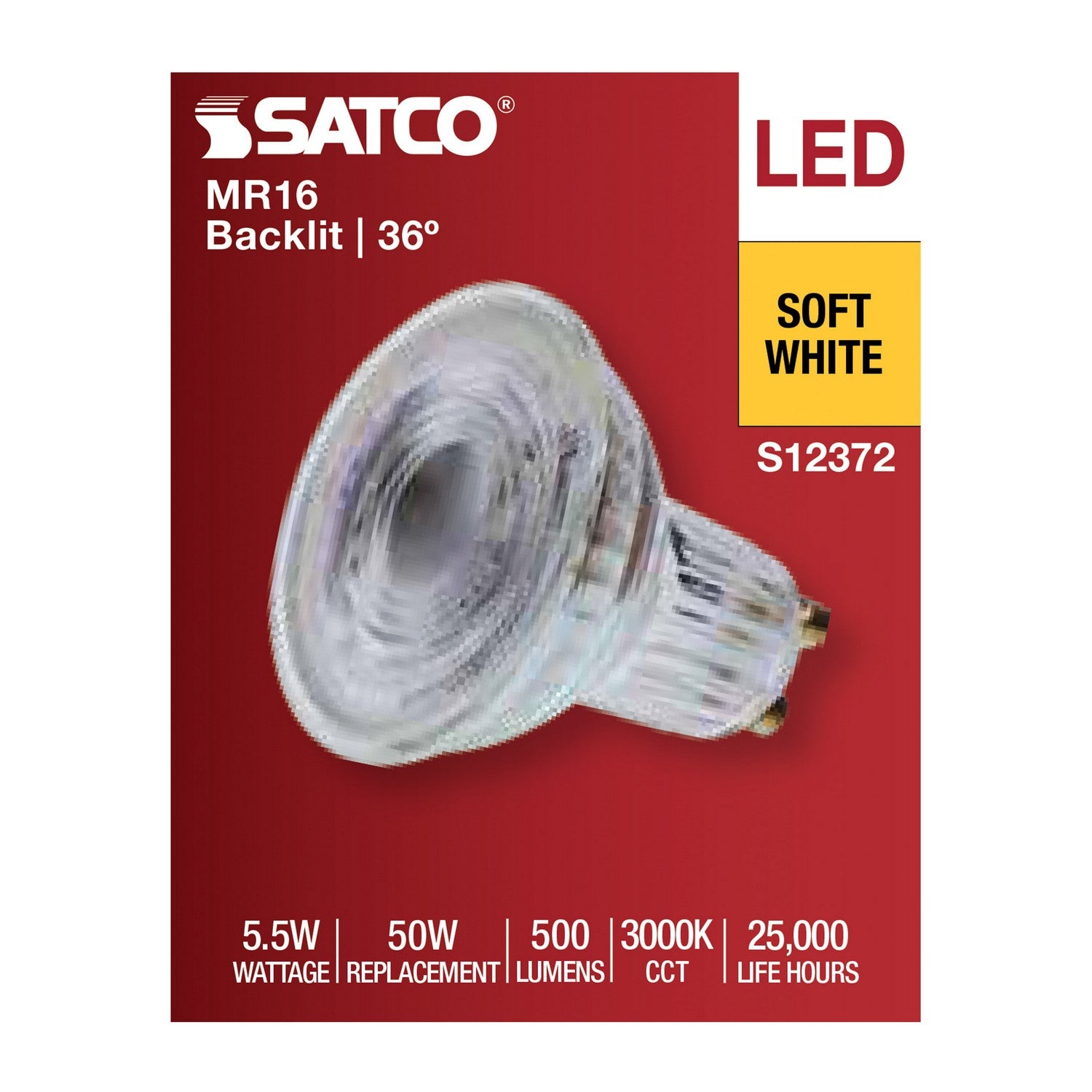 Satco - S12372 - Light Bulb - Clear
