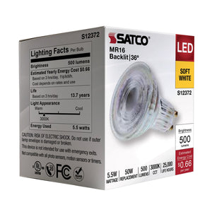 Satco - S12372 - Light Bulb - Clear