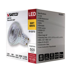 Satco - S12372 - Light Bulb - Clear