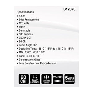 Satco - S12373 - Light Bulb - Clear