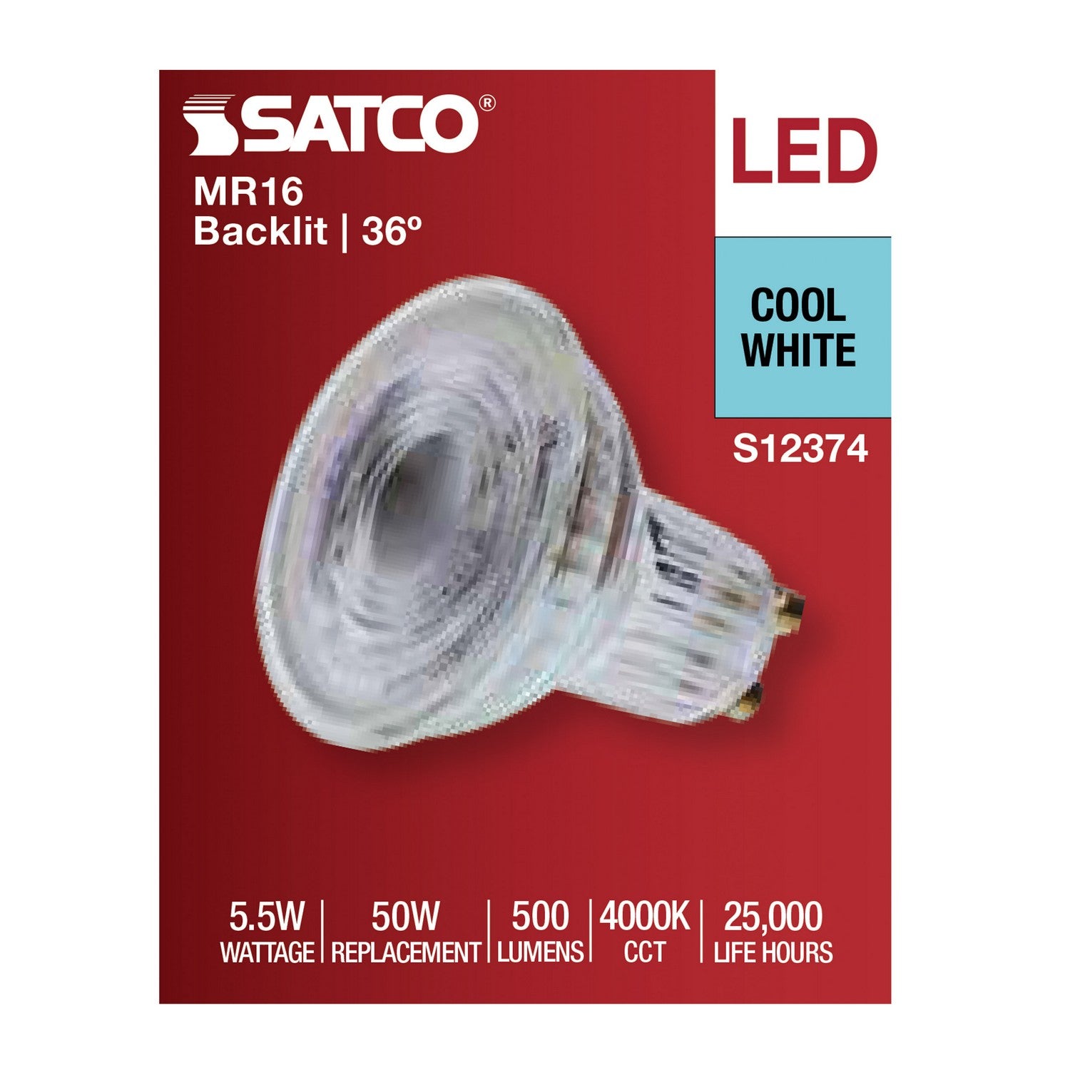 Satco - S12374 - Light Bulb - Clear