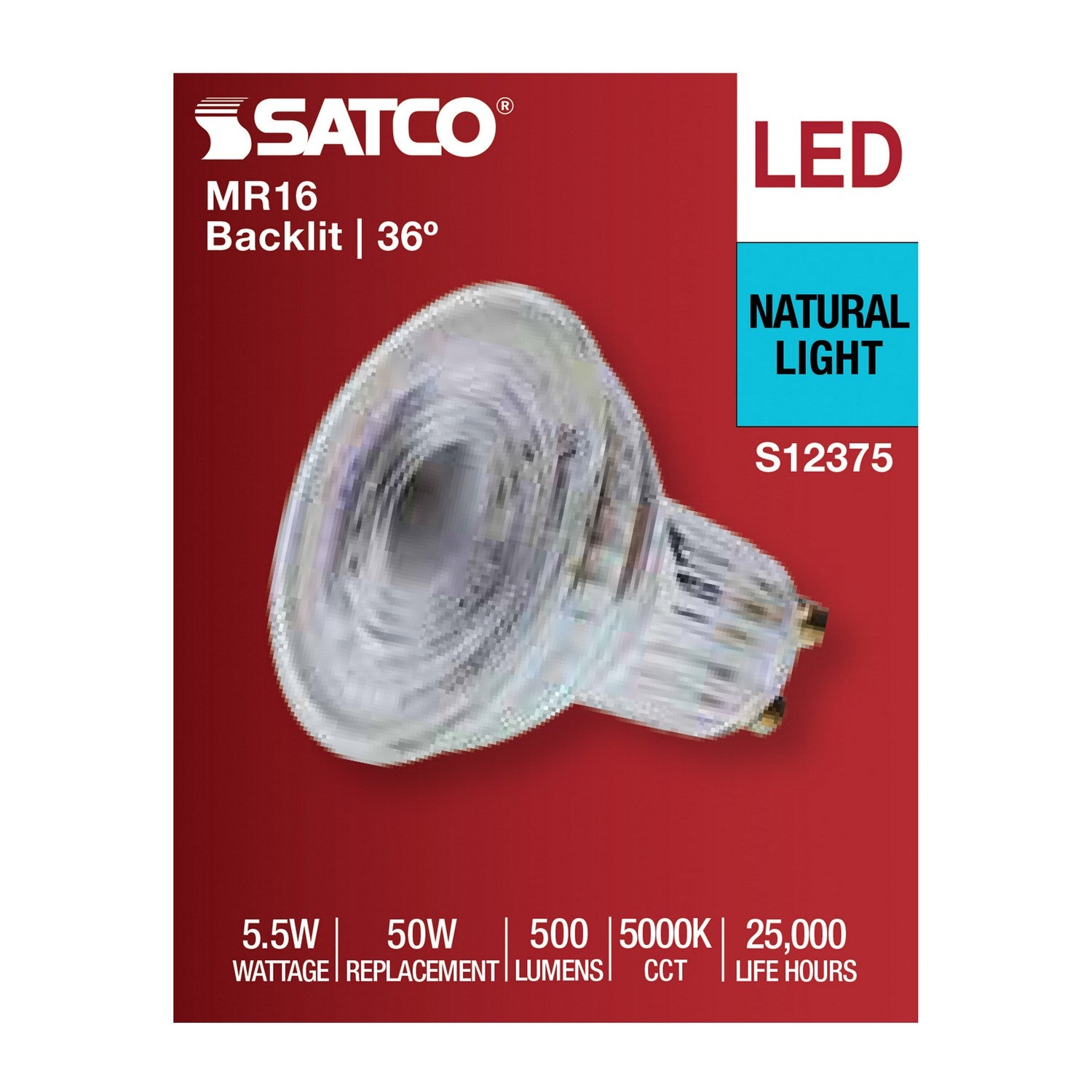Satco - S12375 - Light Bulb - Clear
