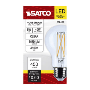 Satco - S12468 - Light Bulb - Clear