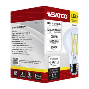 Satco - S12470 - Light Bulb - Clear