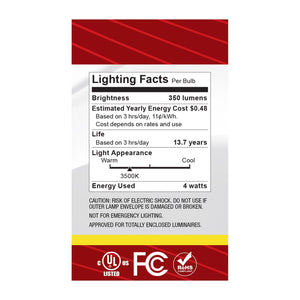 Satco - S12472 - Light Bulb - Clear