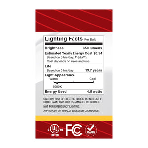 Satco - S12474 - Light Bulb - White