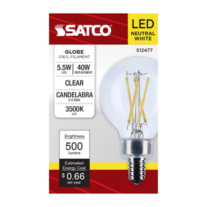 Satco - S12477 - Light Bulb - Clear