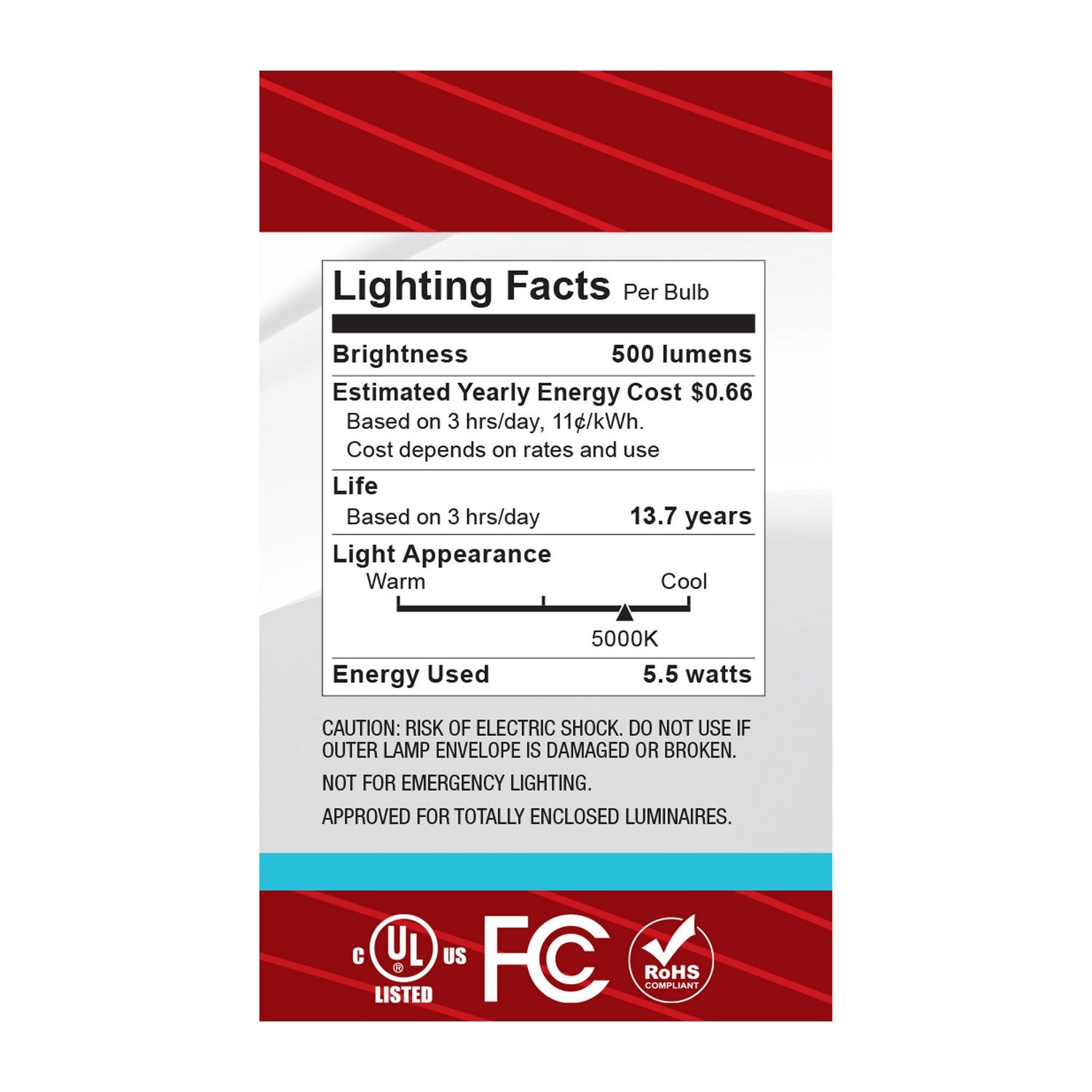 Satco - S12478 - Light Bulb - Clear