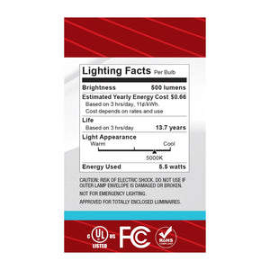 Satco - S12478 - Light Bulb - Clear