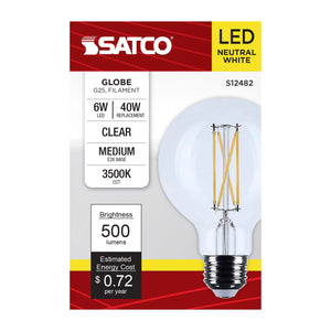 Satco - S12482 - Light Bulb - Clear