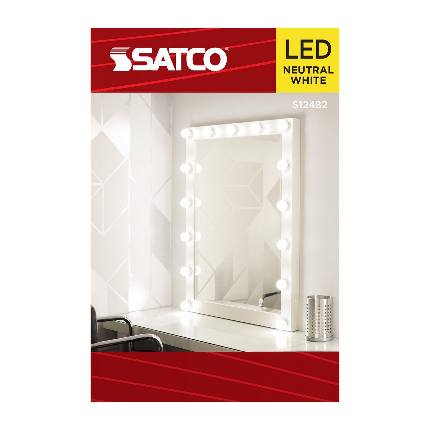 Satco - S12482 - Light Bulb - Clear