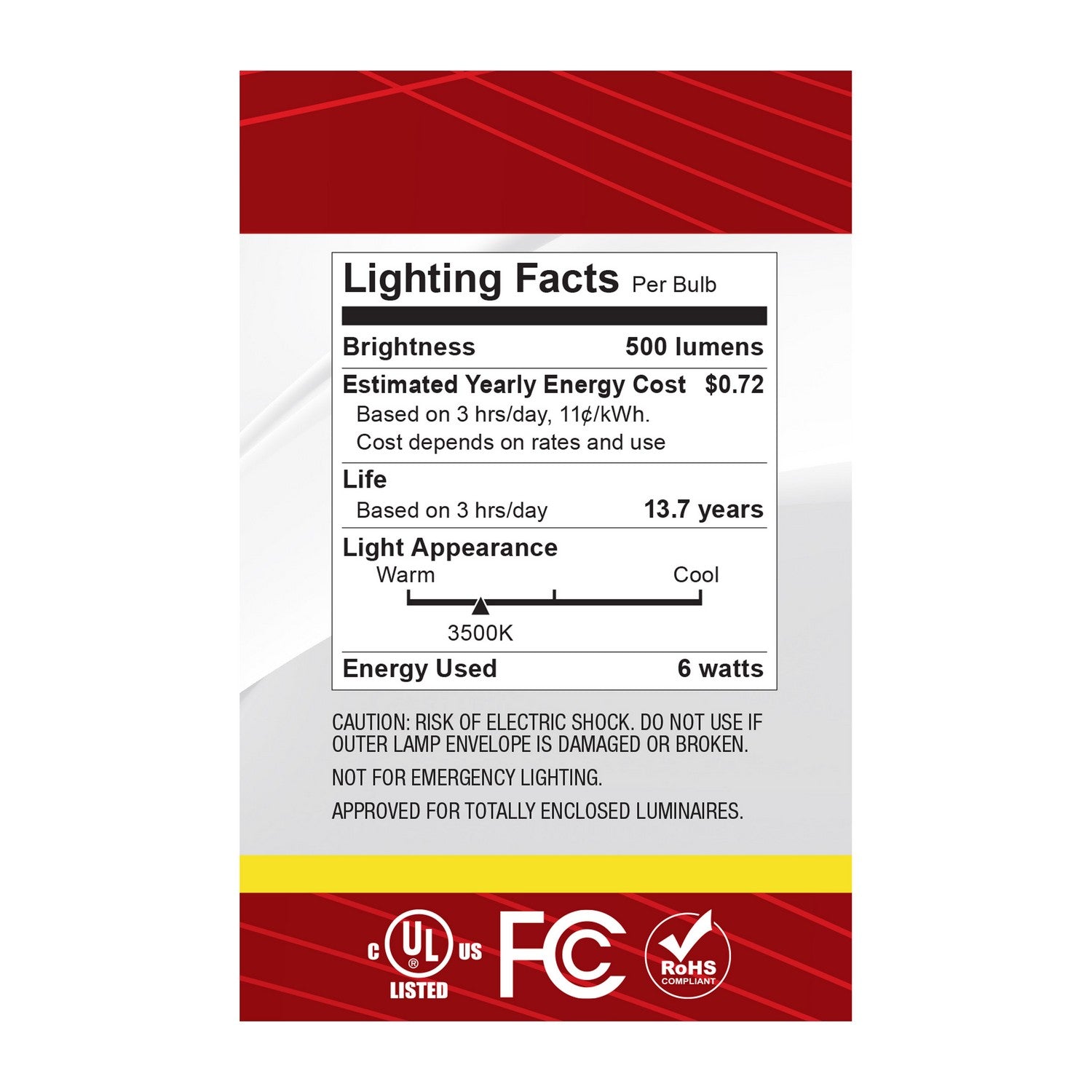 Satco - S12483 - Light Bulb - White