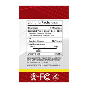 Satco - S12483 - Light Bulb - White