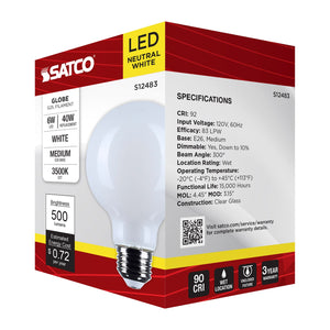 Satco - S12483 - Light Bulb - White