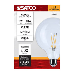 Satco - S12487 - Light Bulb - Clear