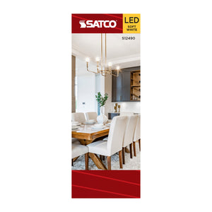 Satco - S12490 - Light Bulb - Clear