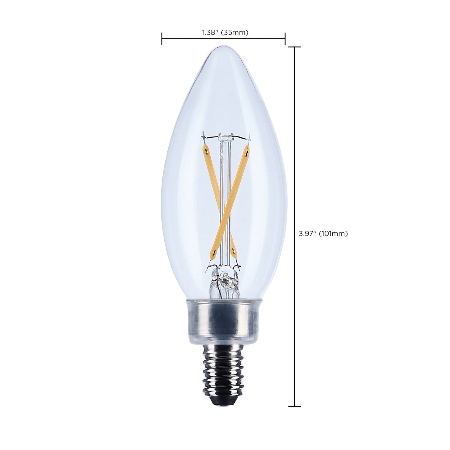Satco - S12490 - Light Bulb - Clear