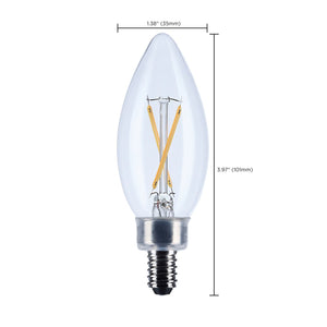Satco - S12490 - Light Bulb - Clear