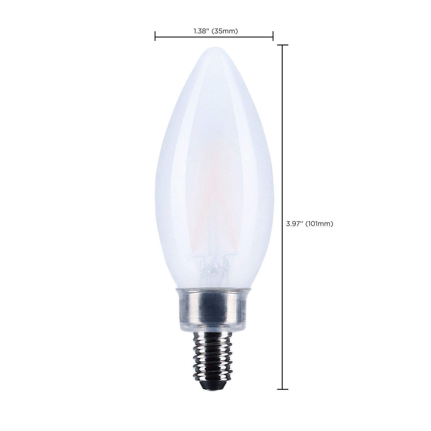 Satco - S12491 - Light Bulb - Frost