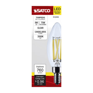 Satco - S12496 - Light Bulb - Clear