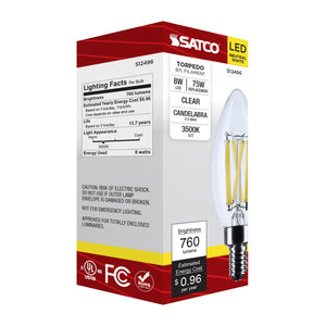 Satco - S12496 - Light Bulb - Clear