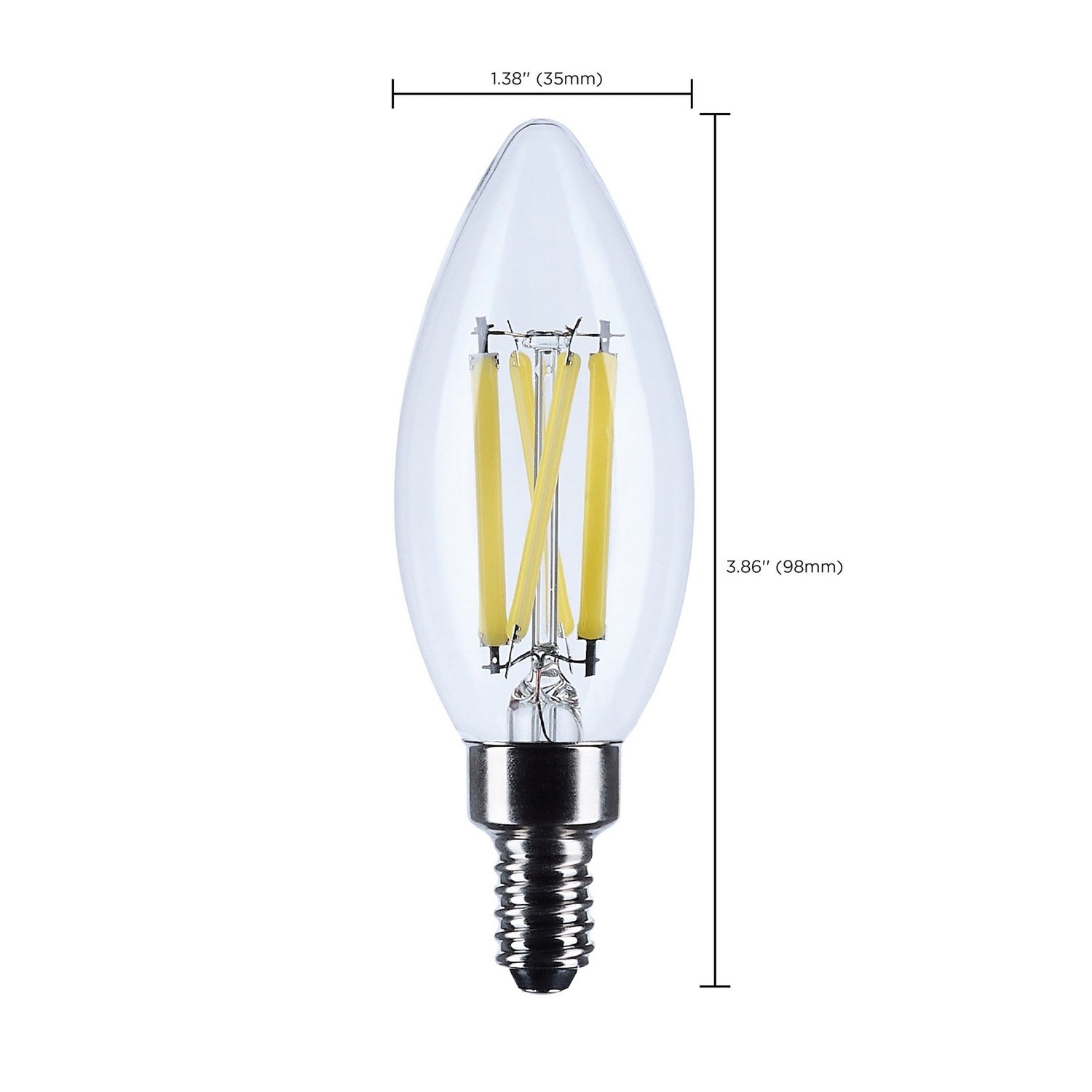 Satco - S12496 - Light Bulb - Clear