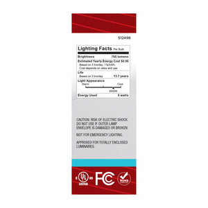 Satco - S12498 - Light Bulb - Frost