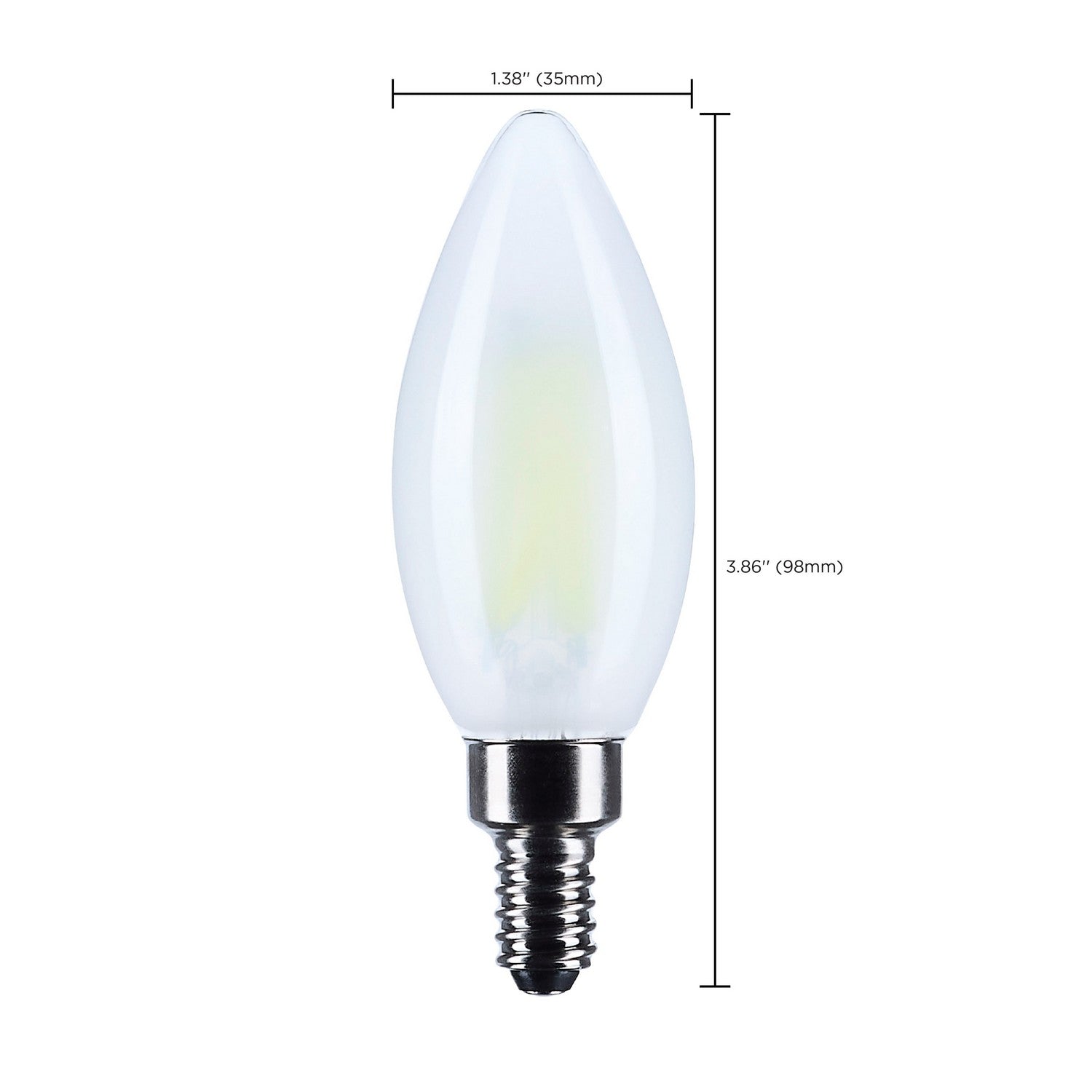 Satco - S12498 - Light Bulb - Frost