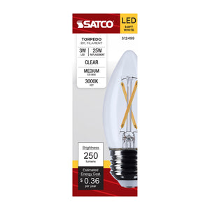 Satco - S12499 - Light Bulb - Clear