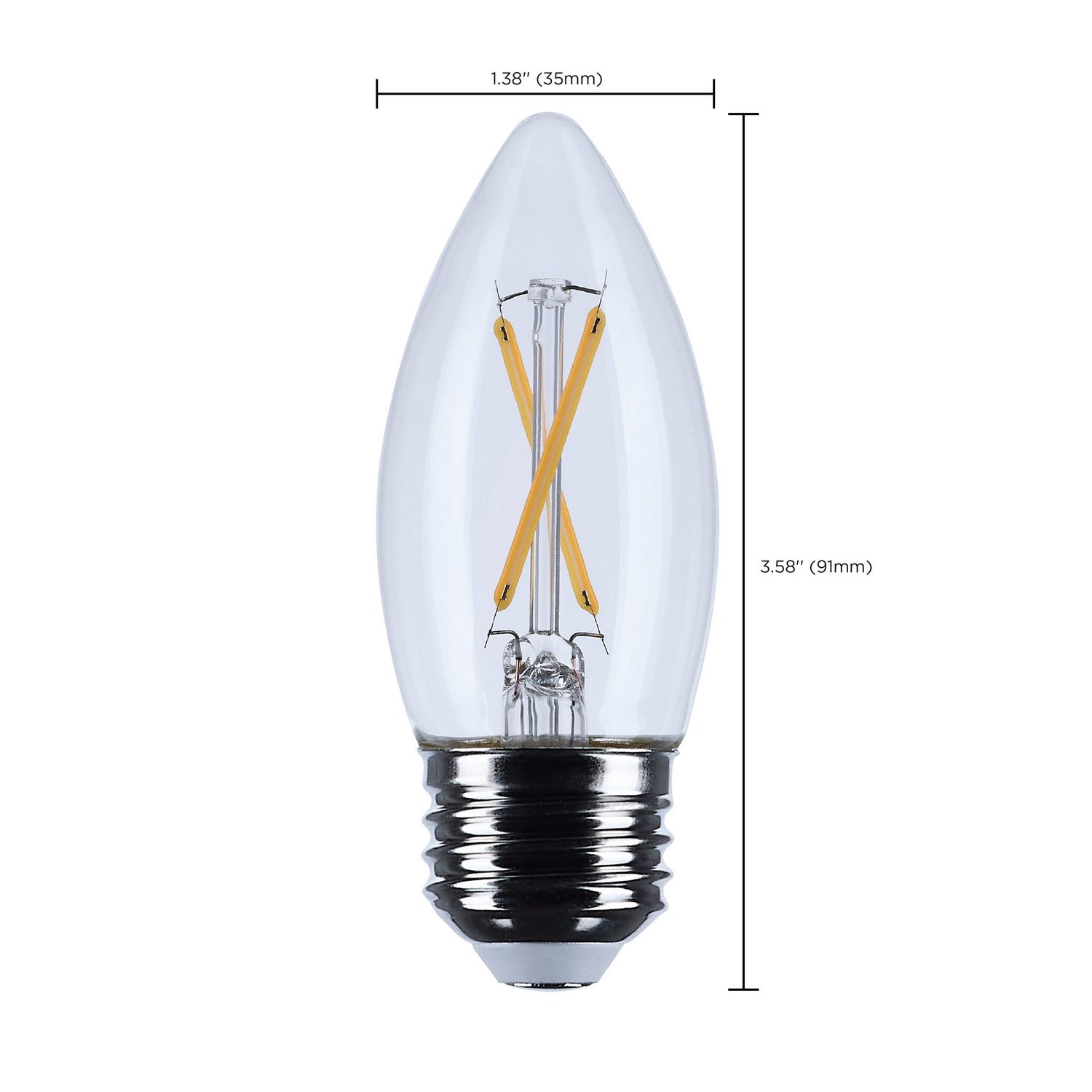 Satco - S12499 - Light Bulb - Clear