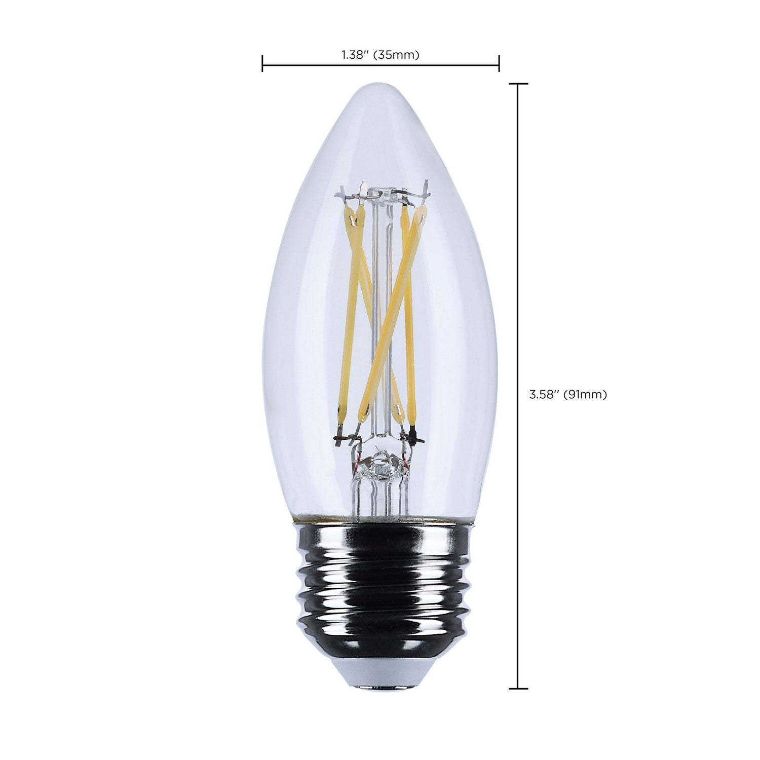 Satco - S12501 - Light Bulb - Clear