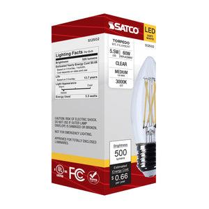 Satco - S12502 - Light Bulb - Clear
