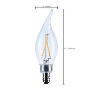 Satco - S12505 - Light Bulb - Clear