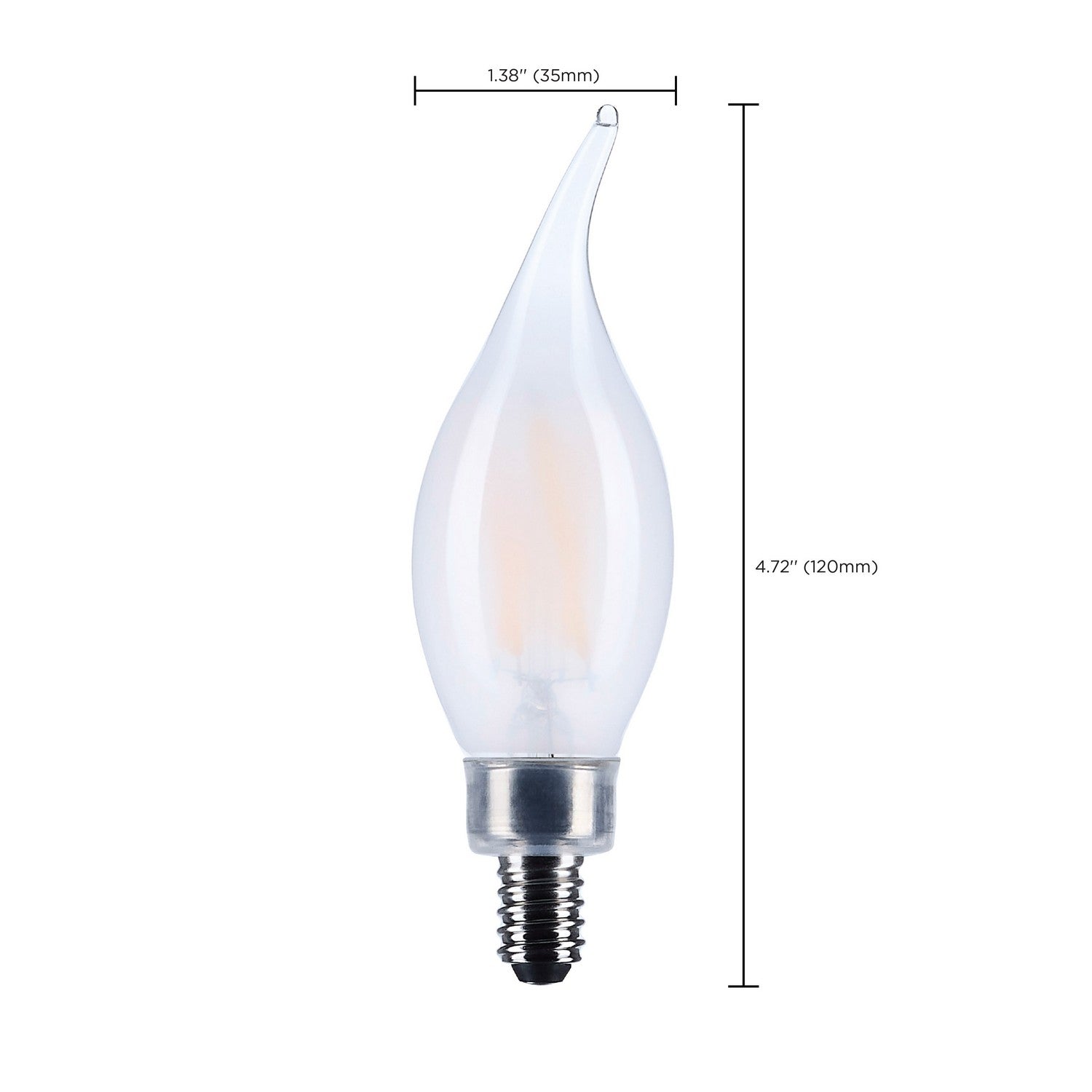 Satco - S12507 - Light Bulb - Frost