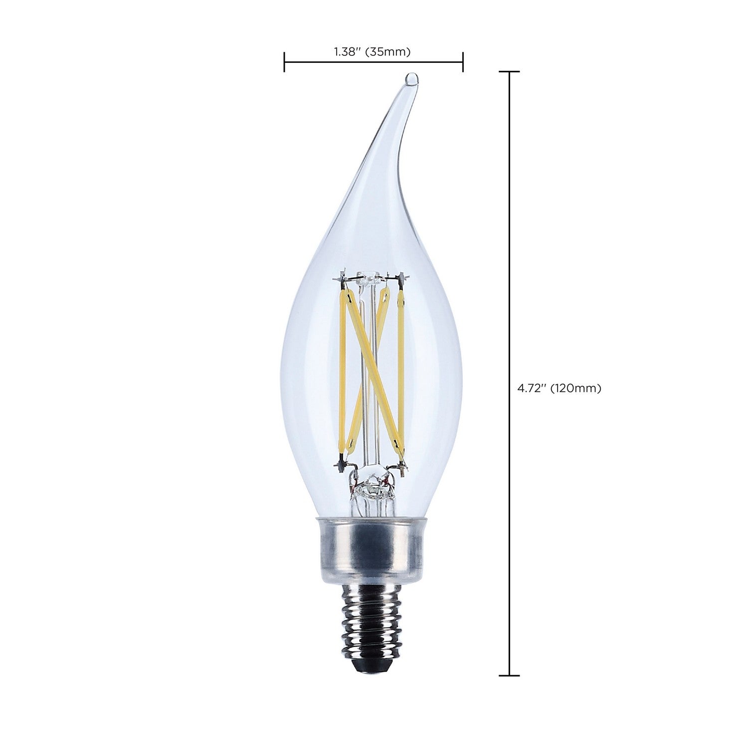 Satco - S12508 - Light Bulb - Clear